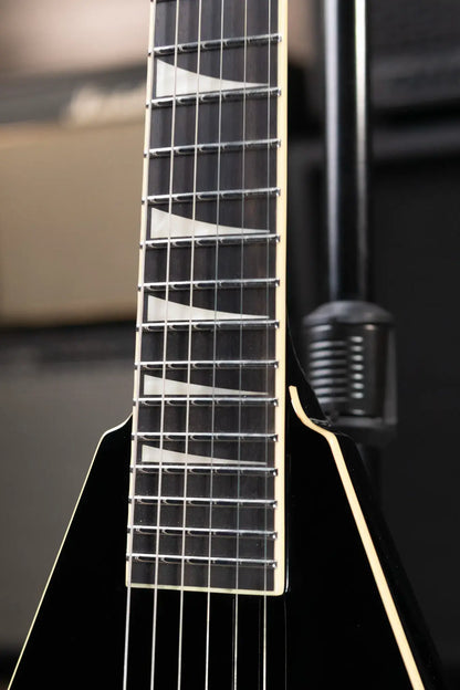 Jackson Pro Plus Pure Metal Limited Edition Rhoads RR1A Electric Guitar - Gloss Black with Gig Bag