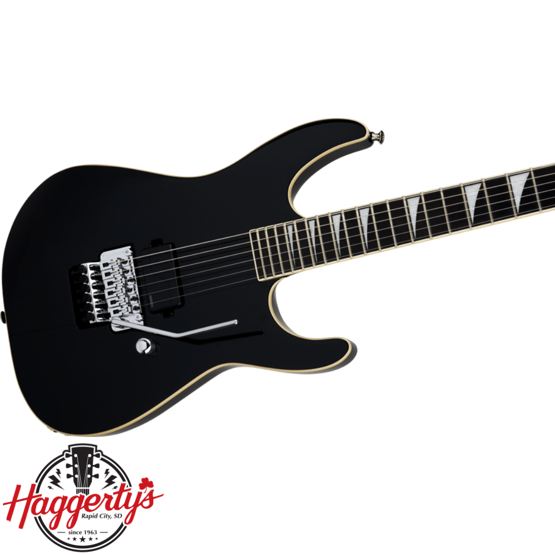 Jackson Pro Plus Pure Metal Limited Edition Soloist SL1A, Ebony Fingerboard - Gloss Black with Gig Bag