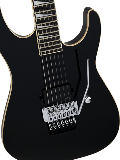 Jackson Pro Plus Pure Metal Limited Edition Soloist SL1A, Ebony Fingerboard - Gloss Black with Gig Bag