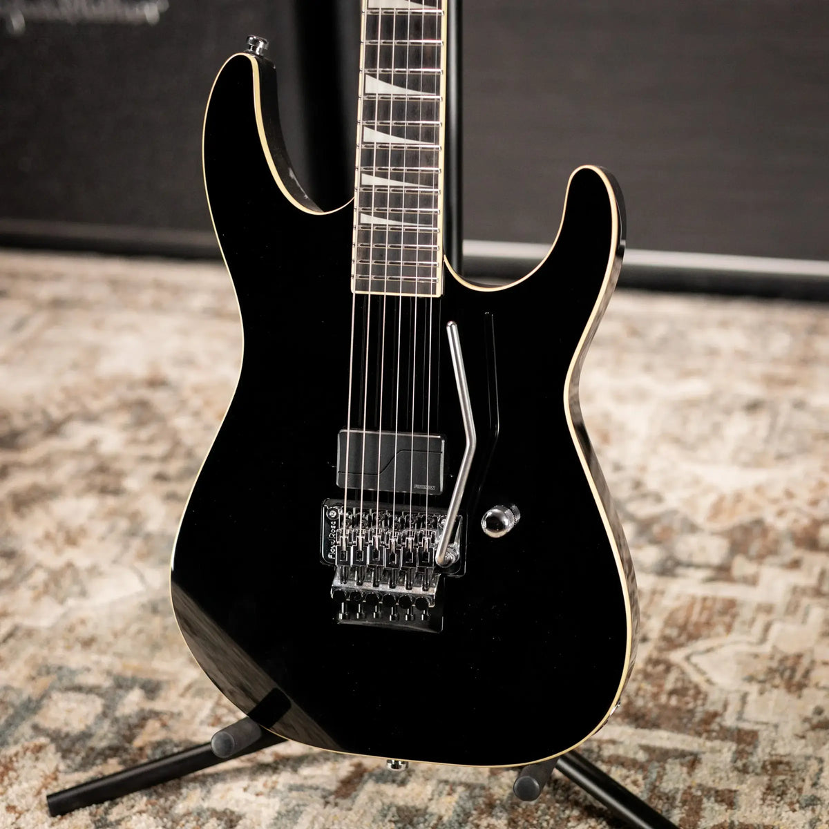 Jackson Pro Plus Pure Metal Limited Edition Soloist SL1A - Gloss Black with Gig Bag - Demo