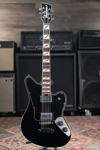 Jackson Pro Series Signature Lee Malia LM-87 Electric Guitar - Black with Gig Bag