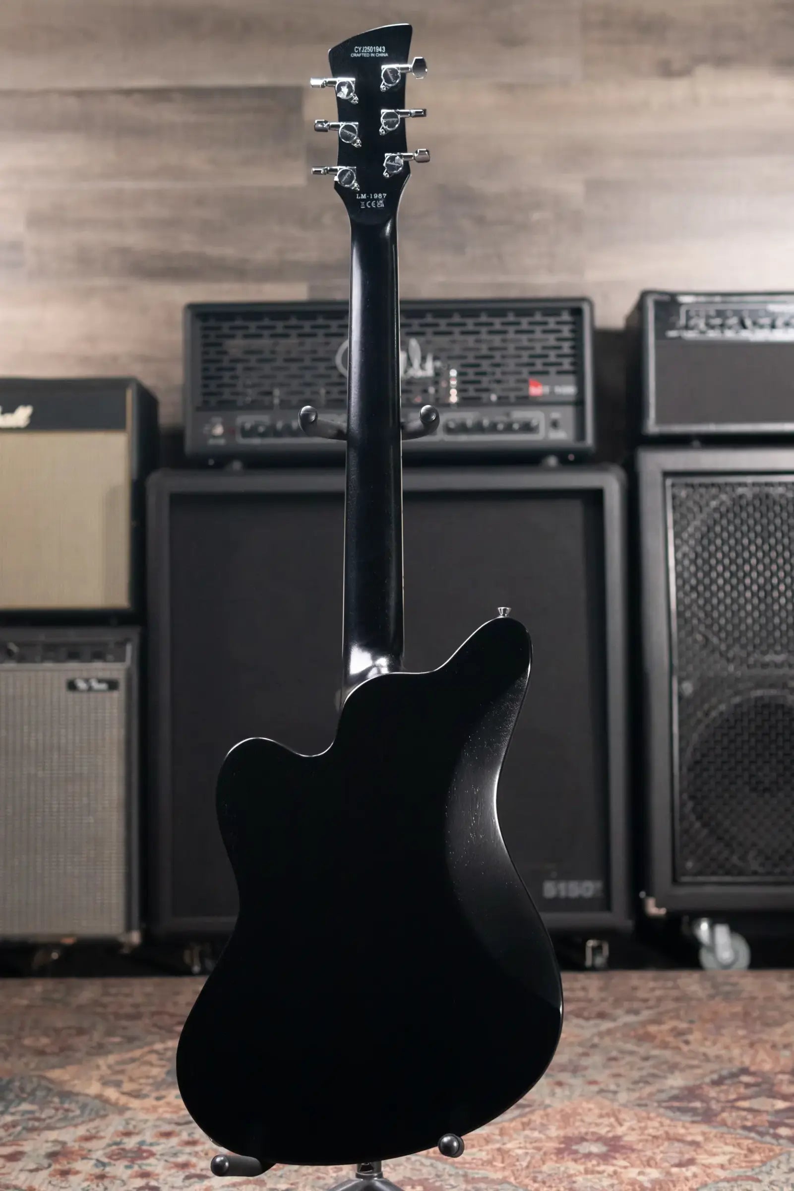 Jackson Pro Series Signature Lee Malia LM-87 Electric Guitar - Black with Gig Bag