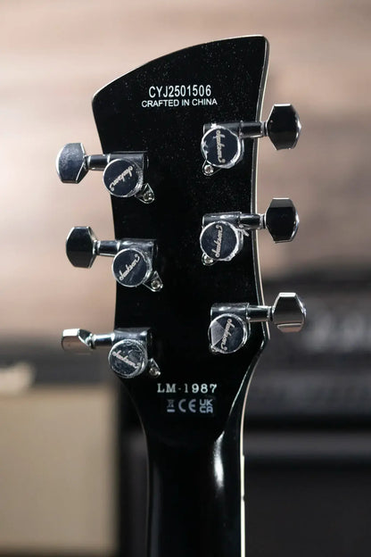 Jackson Pro Series Signature Lee Malia LM-87 Electric Guitar - Open Pore Black with Gig Bag
