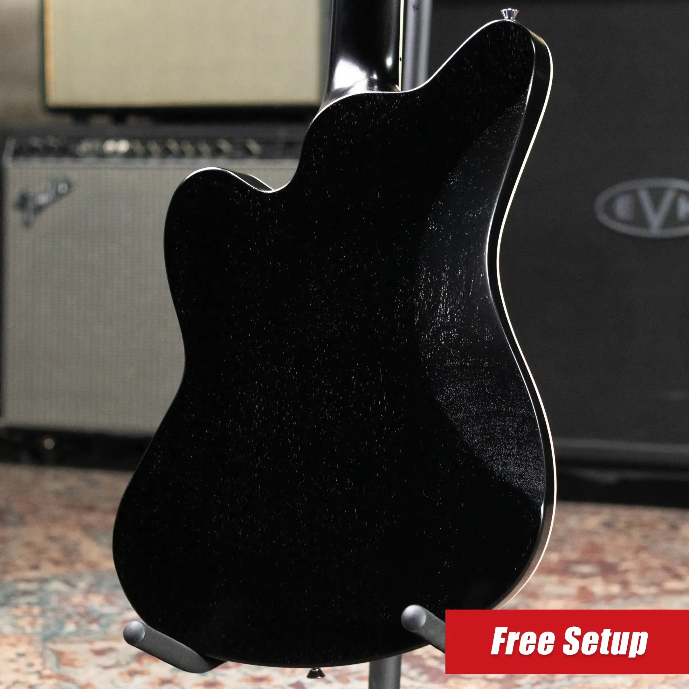 Jackson Pro Series Signature Lee Malia LM-87 Electric Guitar - Open Pore Black with Gig Bag