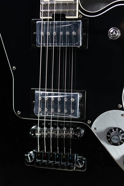 Jackson Pro Series Signature Lee Malia LM-87 Electric Guitar - Open Pore Black with Gig Bag