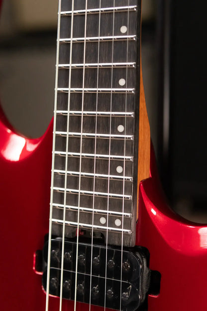 Jackson Pro Series Signature Misha Mansoor Juggernaut HT6 Electric Guitar - Red Crystal with Gig Bag - Demo
