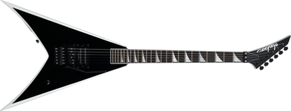 Jackson Pro Series Signature Wes Borland King V KV Electric Guitar - Black with White Bevels and Gig Bag