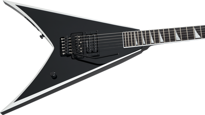 Jackson Pro Series Signature Wes Borland King V KV Electric Guitar - Black with White Bevels and Gig Bag
