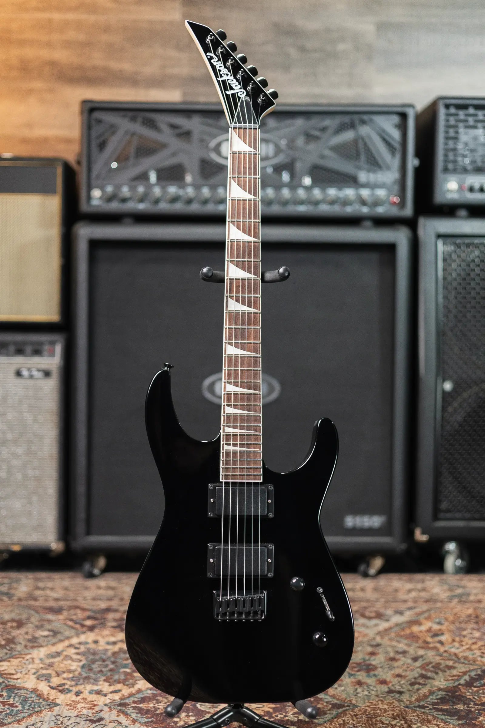 Jackson X Series Dinky DK2X HT Electric Guitar - Gloss Black with Hardshell Case - Used