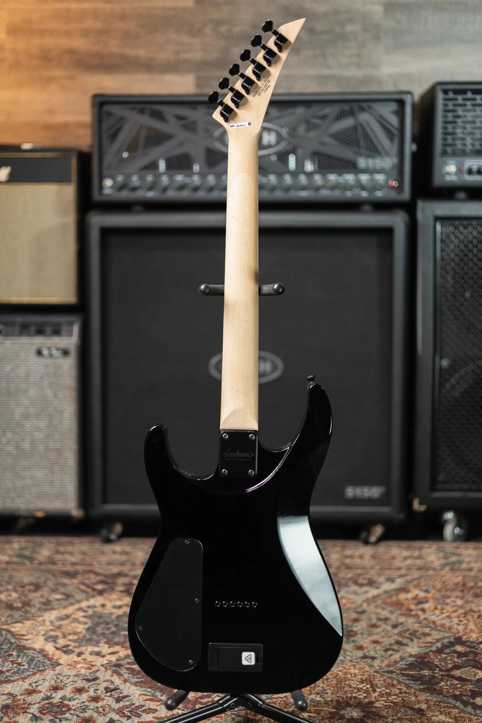 Jackson X Series Dinky DK2X HT Electric Guitar - Gloss Black with Hardshell Case - Used