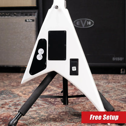 Jackson X Series Rhoads RRX24M Electric Guitar - Snow White with Black Pinstripes