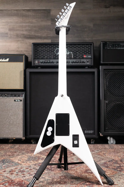 Jackson X Series Rhoads RRX24M Electric Guitar - Snow White with Black Pinstripes