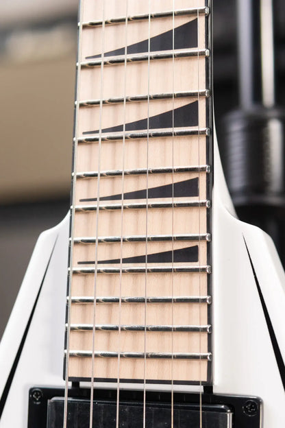 Jackson X Series Rhoads RRX24M Electric Guitar - Snow White with Black Pinstripes