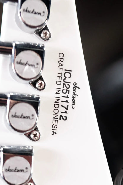 Jackson X Series Rhoads RRX24M Electric Guitar - Snow White with Black Pinstripes