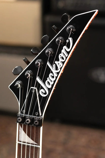 Jackson X Series Soloist SLX Electric Guitar - Orange Crackle with Gig Bag - Used