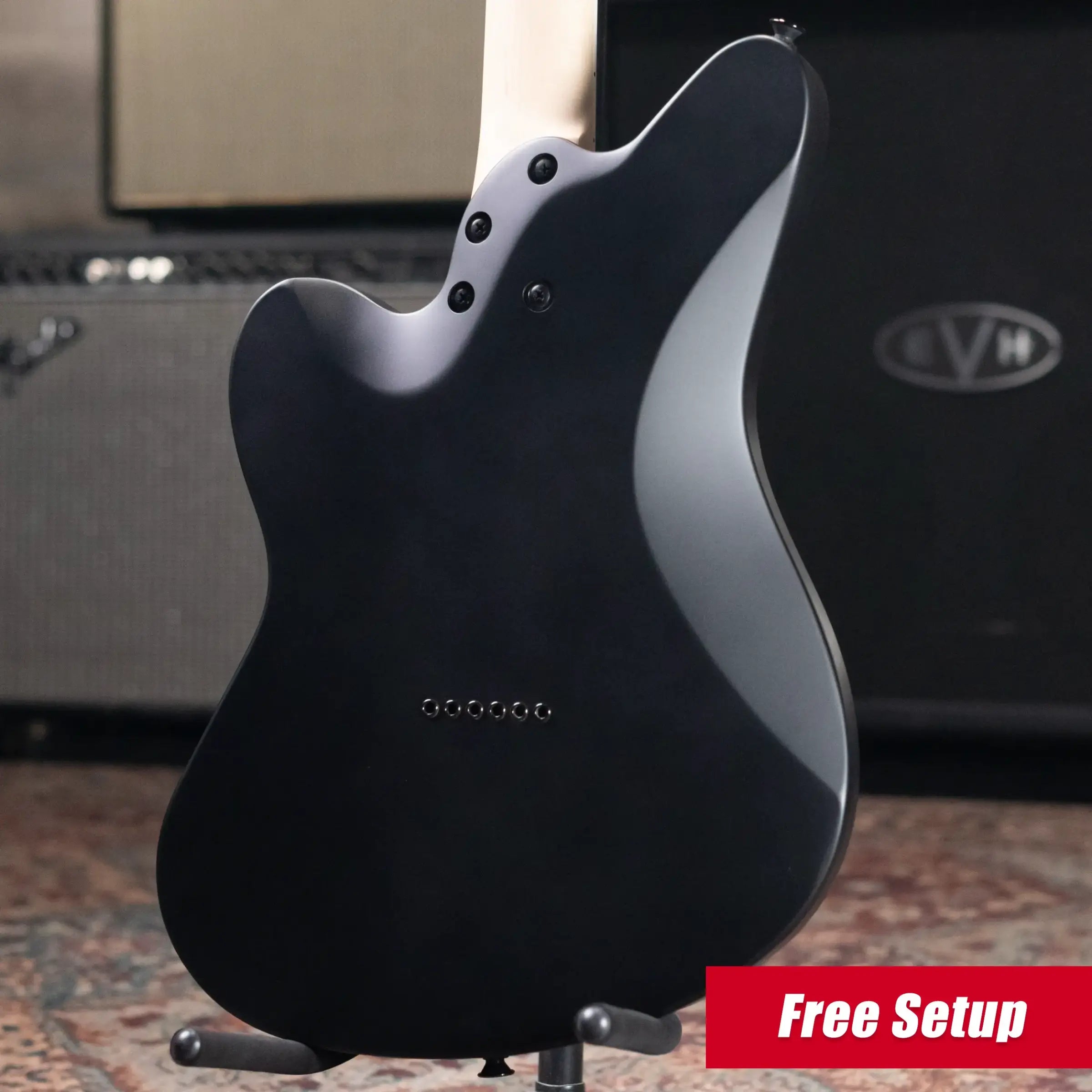 Jackson X Series Surfcaster SC HT6 Electric Guitar - Satin Black