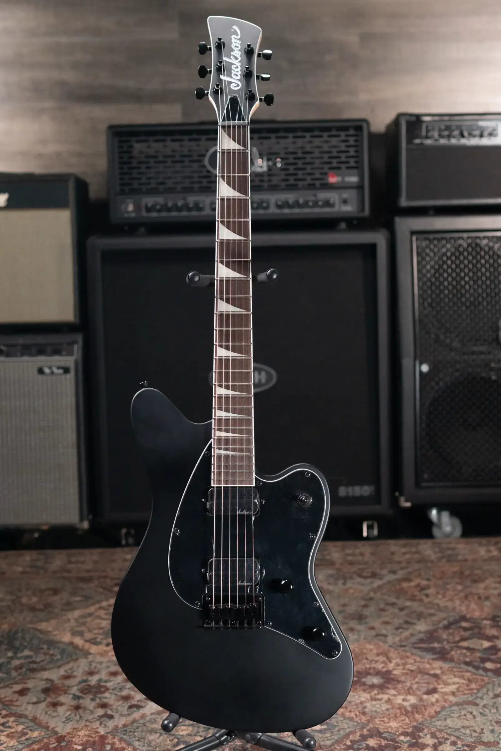 Jackson X Series Surfcaster SC HT6 Electric Guitar - Satin Black