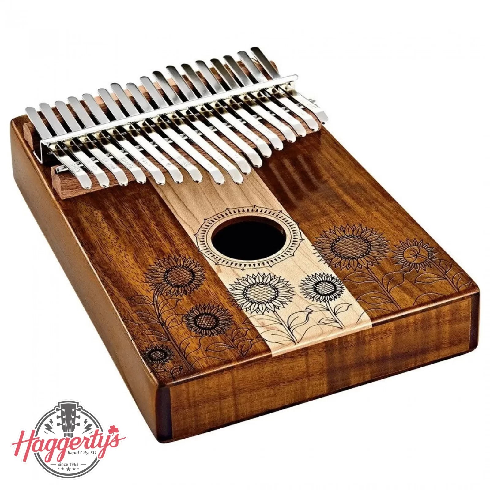 Meinl Sonic Energy Sound Hole Kalimba C Major, 17-Notes, Maple & Acacia