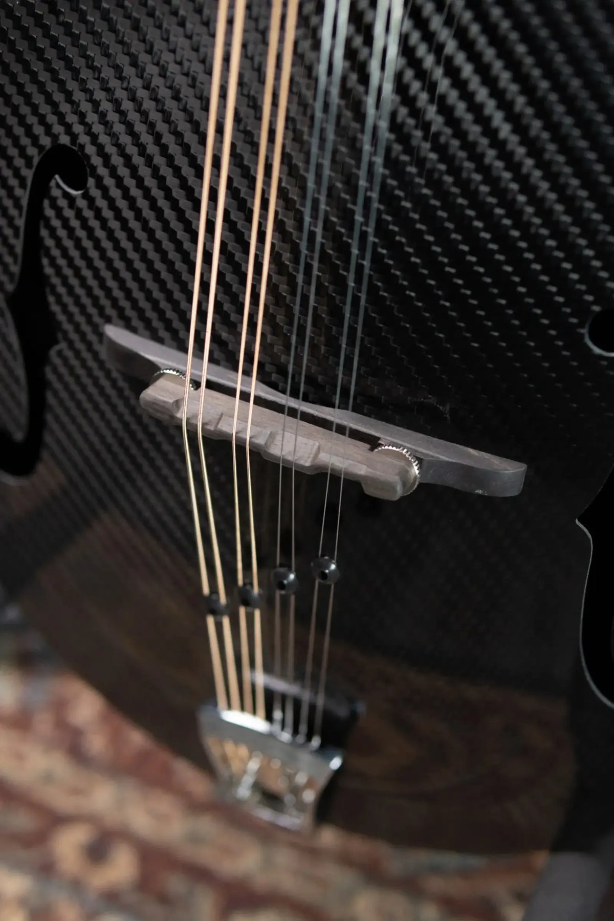 KLOS A-Style Mandolin DAE Acoustic/Electric with K&K - Full Carbon with Gig Bag
