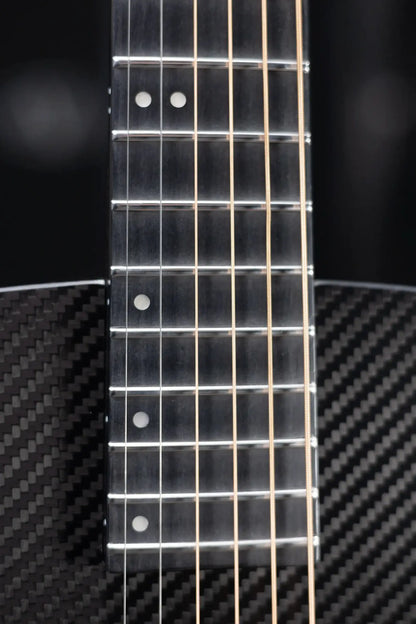 KLOS Acoustic Travel Guitar Left-Handed with Gig Bag