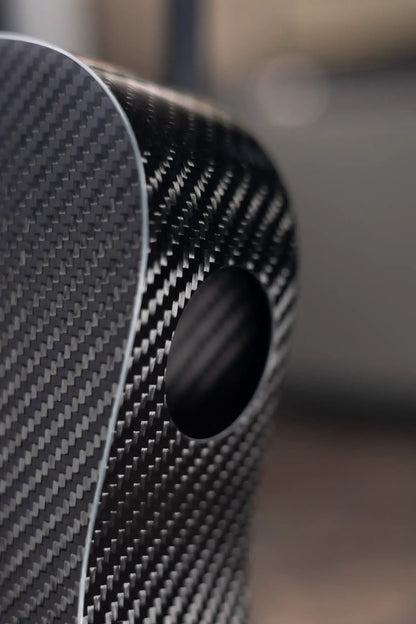 KLOS Acoustic Travel Guitar Left-Handed with Gig Bag