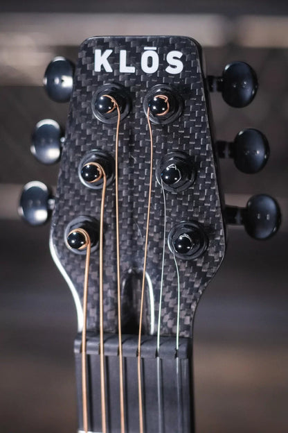 KLOS Acoustic Travel Guitar with Gig Bag