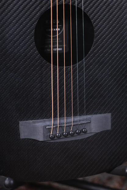 KLOS Acoustic Travel Guitar with Gig Bag