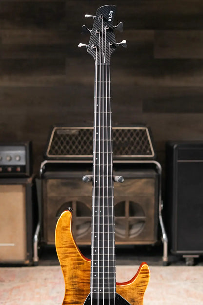 KLOS Apollo Custom V Passive Bass - Tiger with Gig Bag