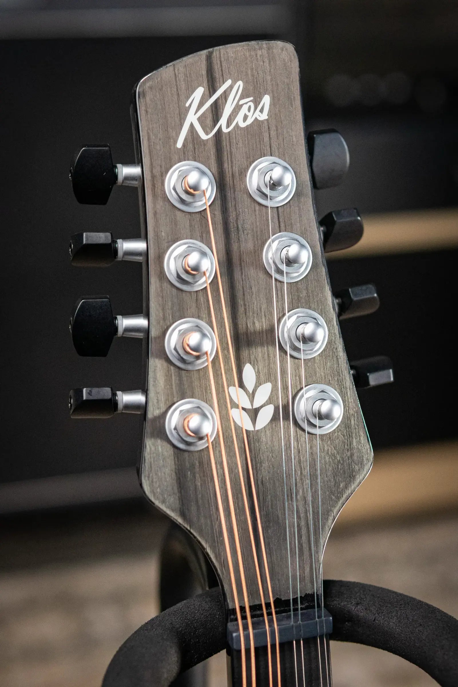 KLOS Carbon Timber A-Style Mandolin Acoustic/Electric - Transducer with Gig Bag