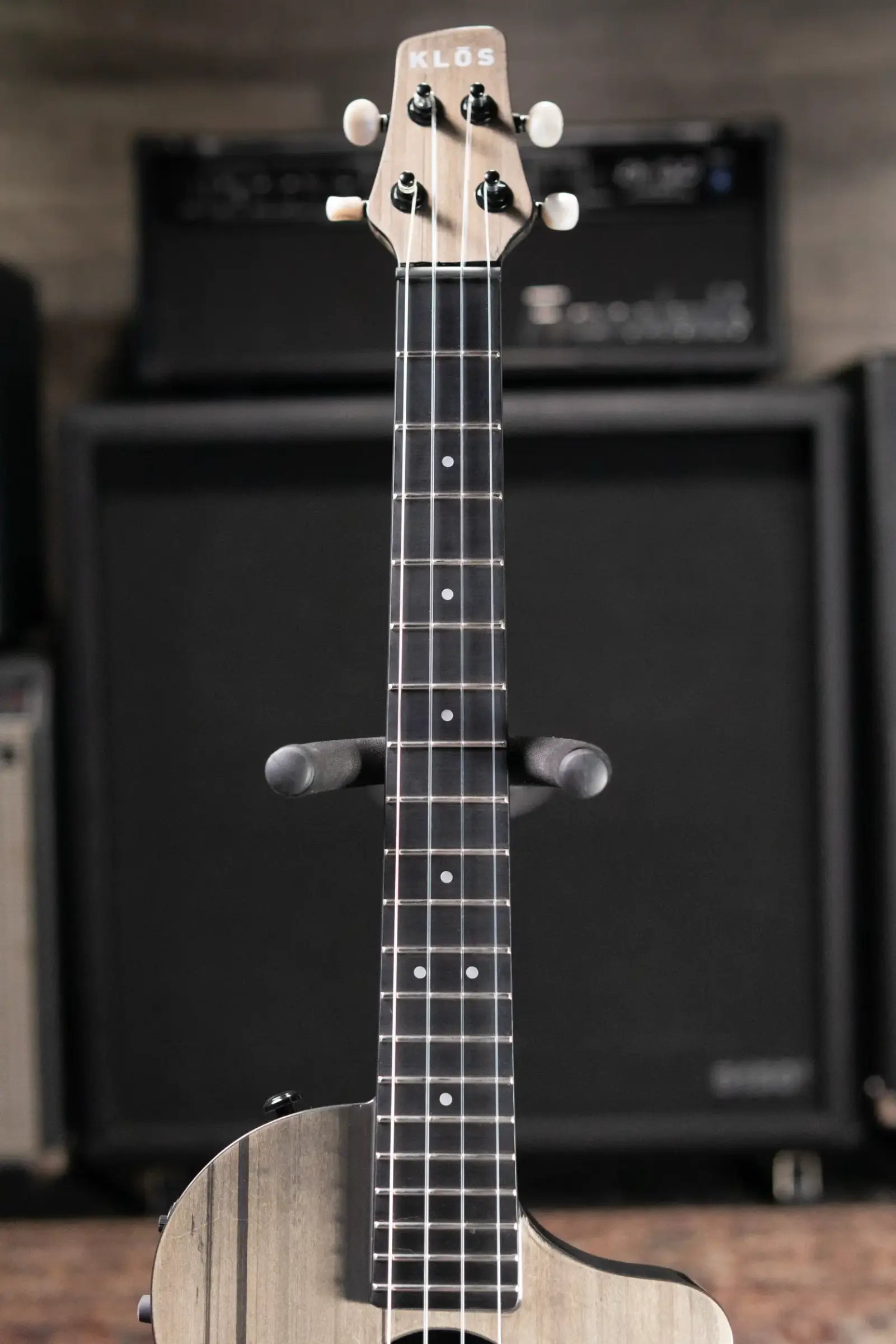 KLOS Carbon Timber Baritone Ukulele Acoustic/Electric - Fishman Kula Preamp with Gig Bag