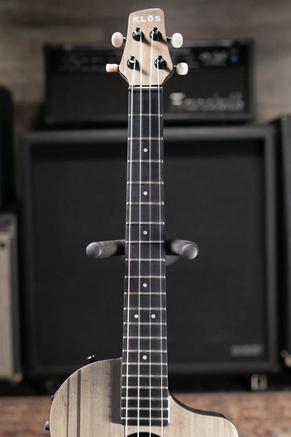 KLOS Carbon Timber Baritone Ukulele Acoustic/Electric - Fishman Kula Preamp with Gig Bag