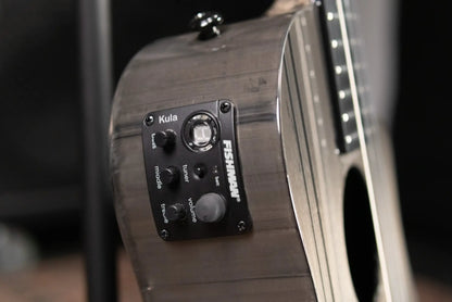 KLOS Carbon Timber Baritone Ukulele Acoustic/Electric - Fishman Kula Preamp with Gig Bag