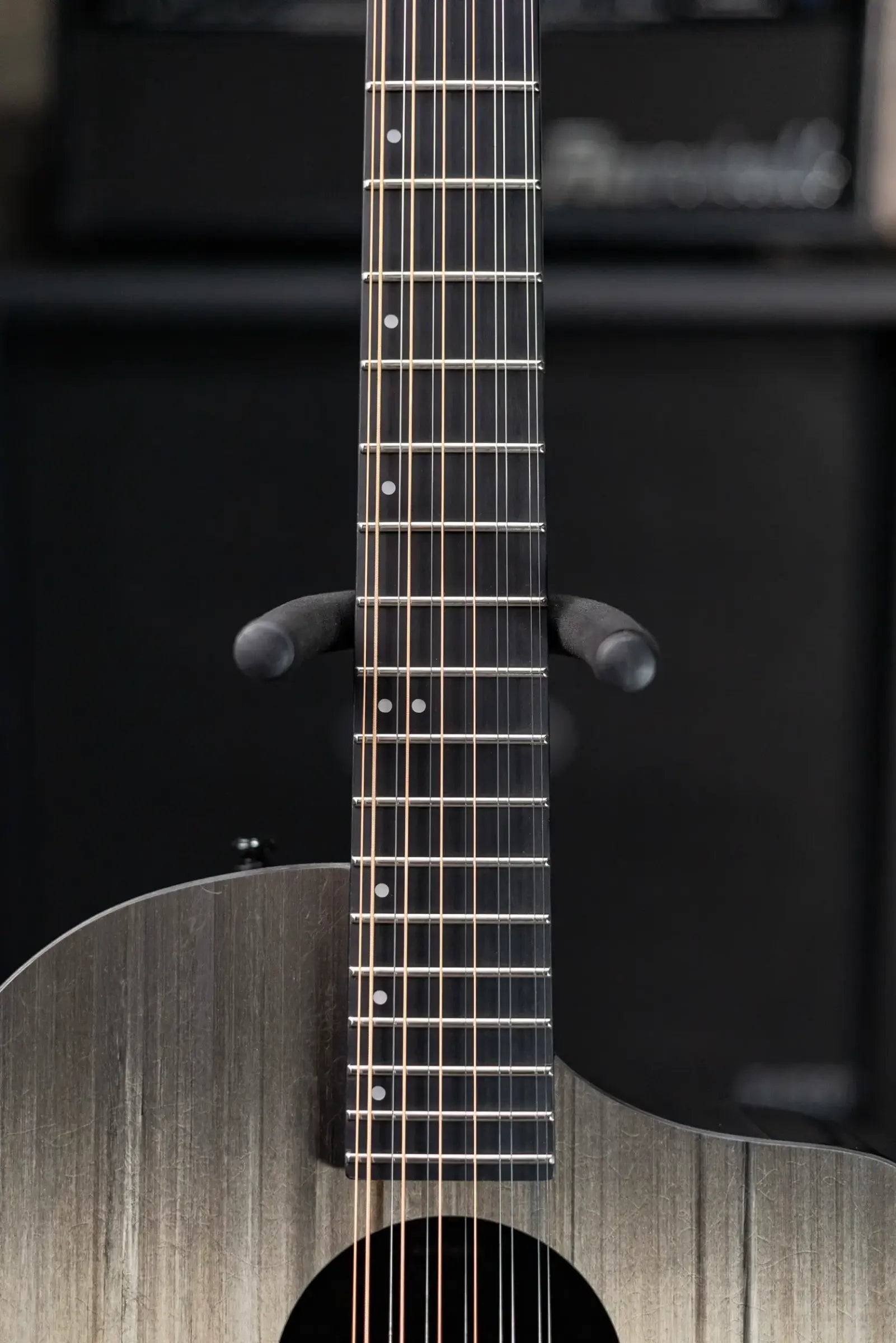 KLOS Carbon Timber Grand Cutaway 12-String DAE Acoustic/Electric Guitar with Gig Bag