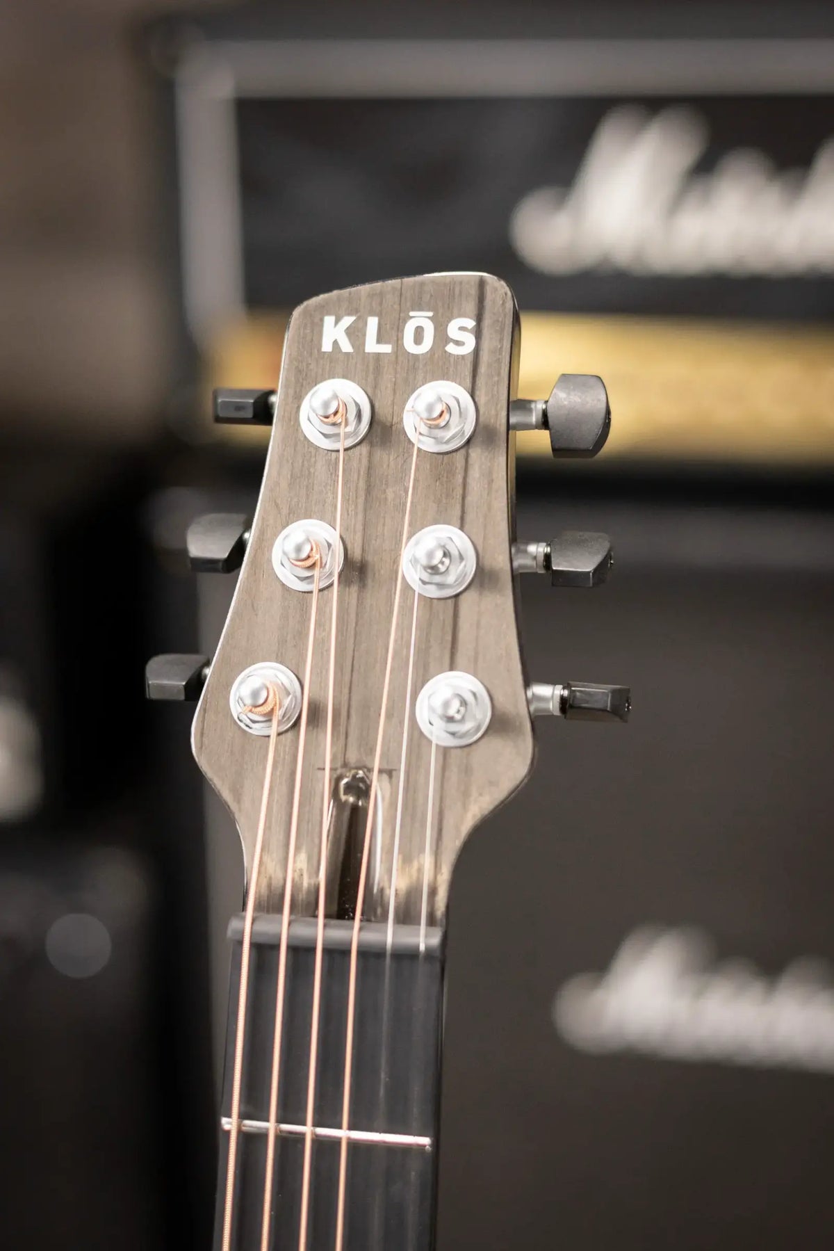 KLOS Carbon Timber Grand Cutaway Acoustic/Electric Guitar - LR Baggs Anthem with Gig Bag