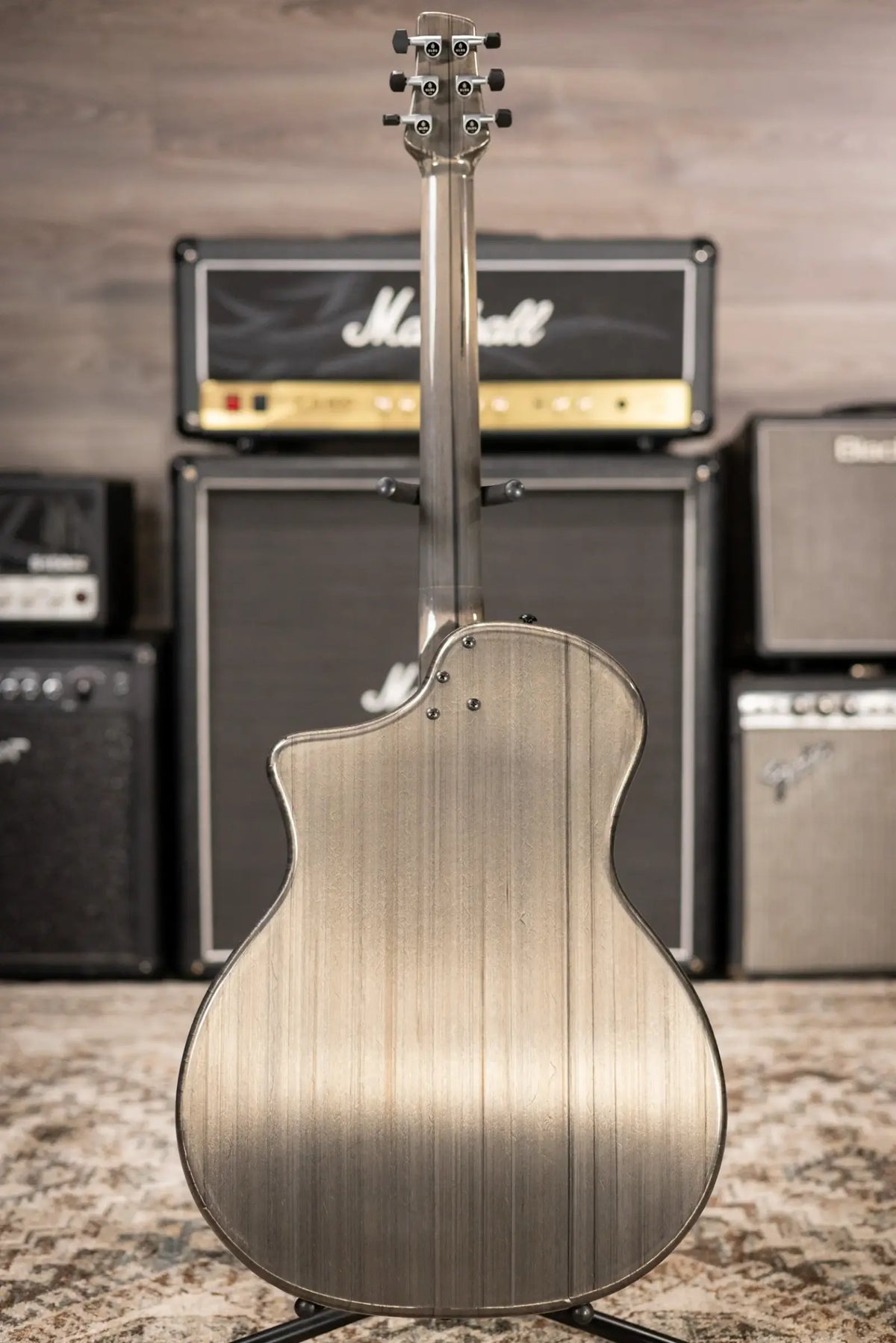 KLOS Carbon Timber Grand Cutaway Acoustic/Electric Guitar - LR Baggs Anthem with Gig Bag