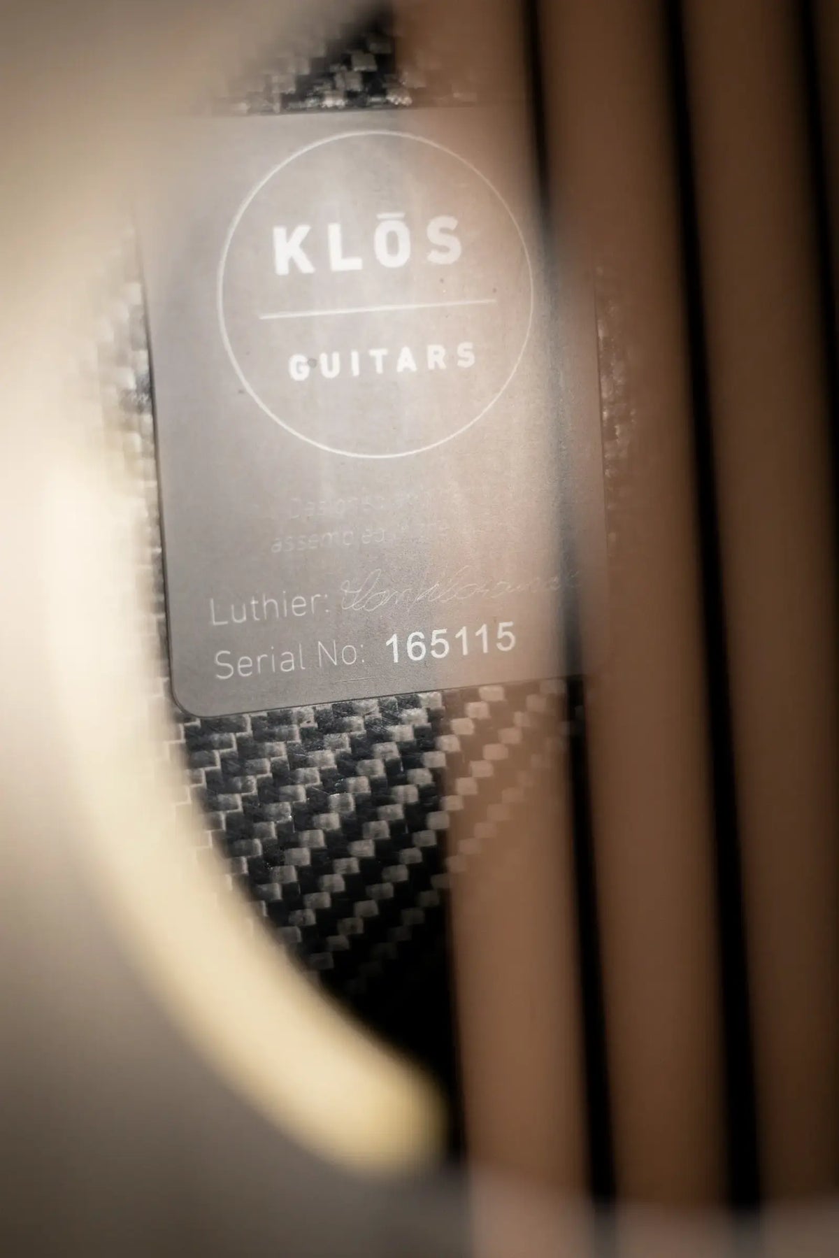 KLOS Carbon Timber Grand Cutaway Acoustic/Electric Guitar - LR Baggs Anthem with Gig Bag
