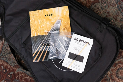 KLOS Carbon Timber Grand Cutaway Mini DAE Acoustic/Electric Guitar - Side Soundport - LR Baggs Anthem with Gig Bag