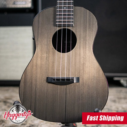 KLOS Carbon Timber Tenor Ukulele Acoustic/Electric - Fishman Kula Preamp with Gig Bag