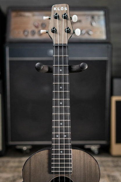 KLOS Carbon Timber Tenor Ukulele Acoustic/Electric - Fishman Kula Preamp with Gig Bag