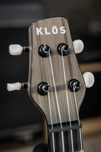 KLOS Carbon Timber Tenor Ukulele Acoustic/Electric - Fishman Kula Preamp with Gig Bag