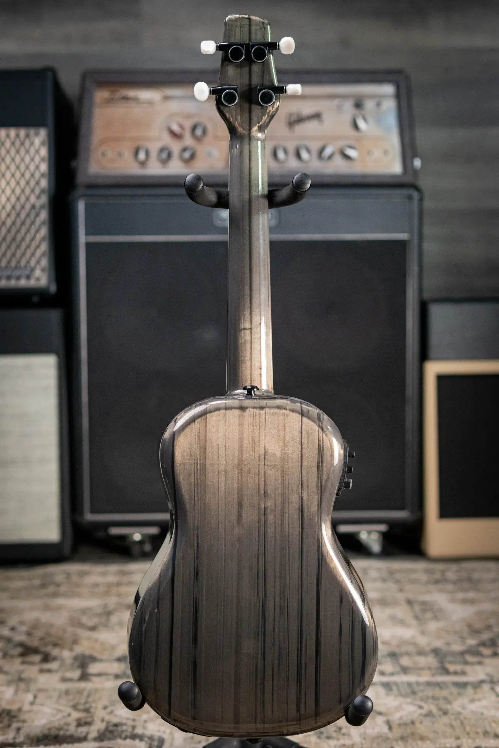KLOS Carbon Timber Tenor Ukulele Acoustic/Electric - Fishman Kula Preamp with Gig Bag