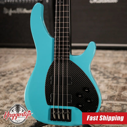 KLOS Custom Series Apollo IV Bass J - Fishman Fluence - Aqua with Gig Bag