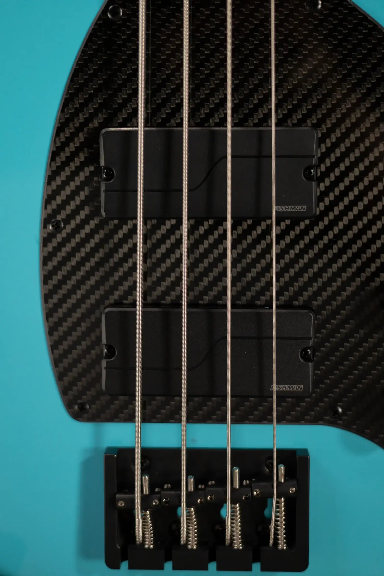 KLOS Custom Series Apollo IV Bass J - Fishman Fluence - Aqua with Gig Bag