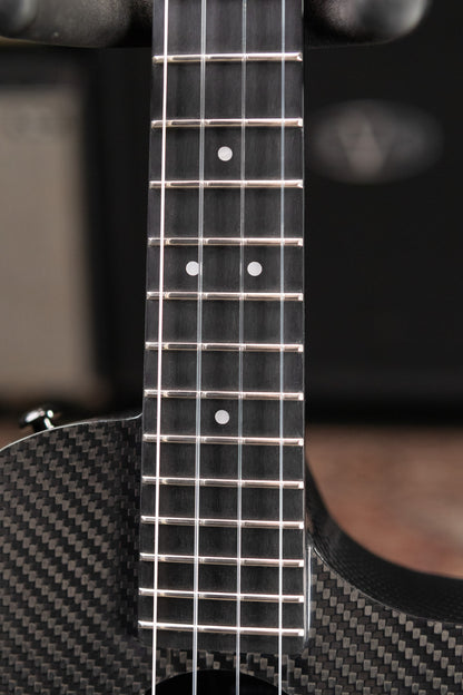 KLOS Full Carbon Baritone Ukulele Acoustic/Electric - Fishman Kula Preamp with Gig Bag
