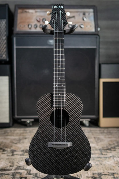 KLOS Full Carbon Concert Ukulele with Gig Bag