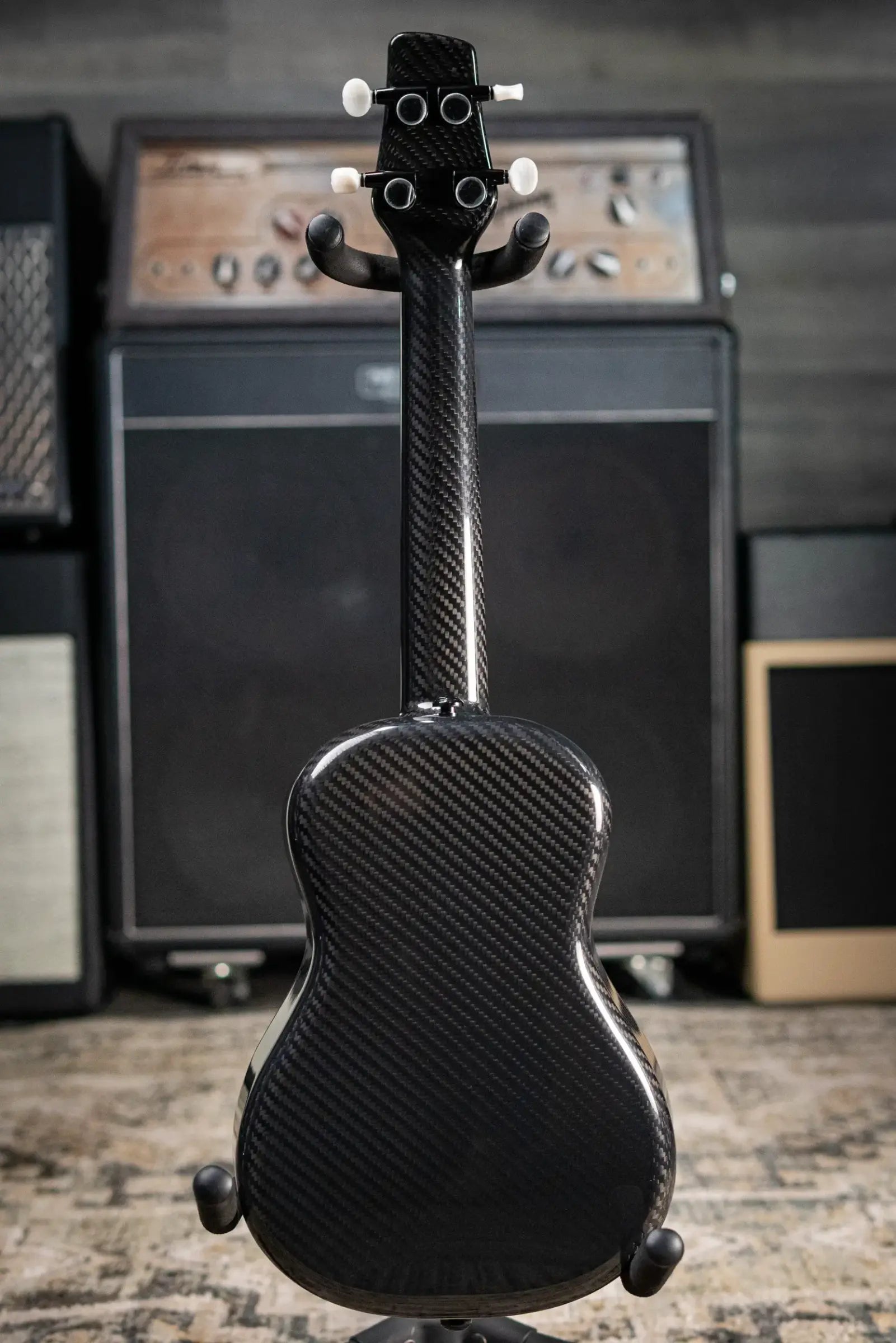 KLOS Full Carbon Concert Ukulele with Gig Bag