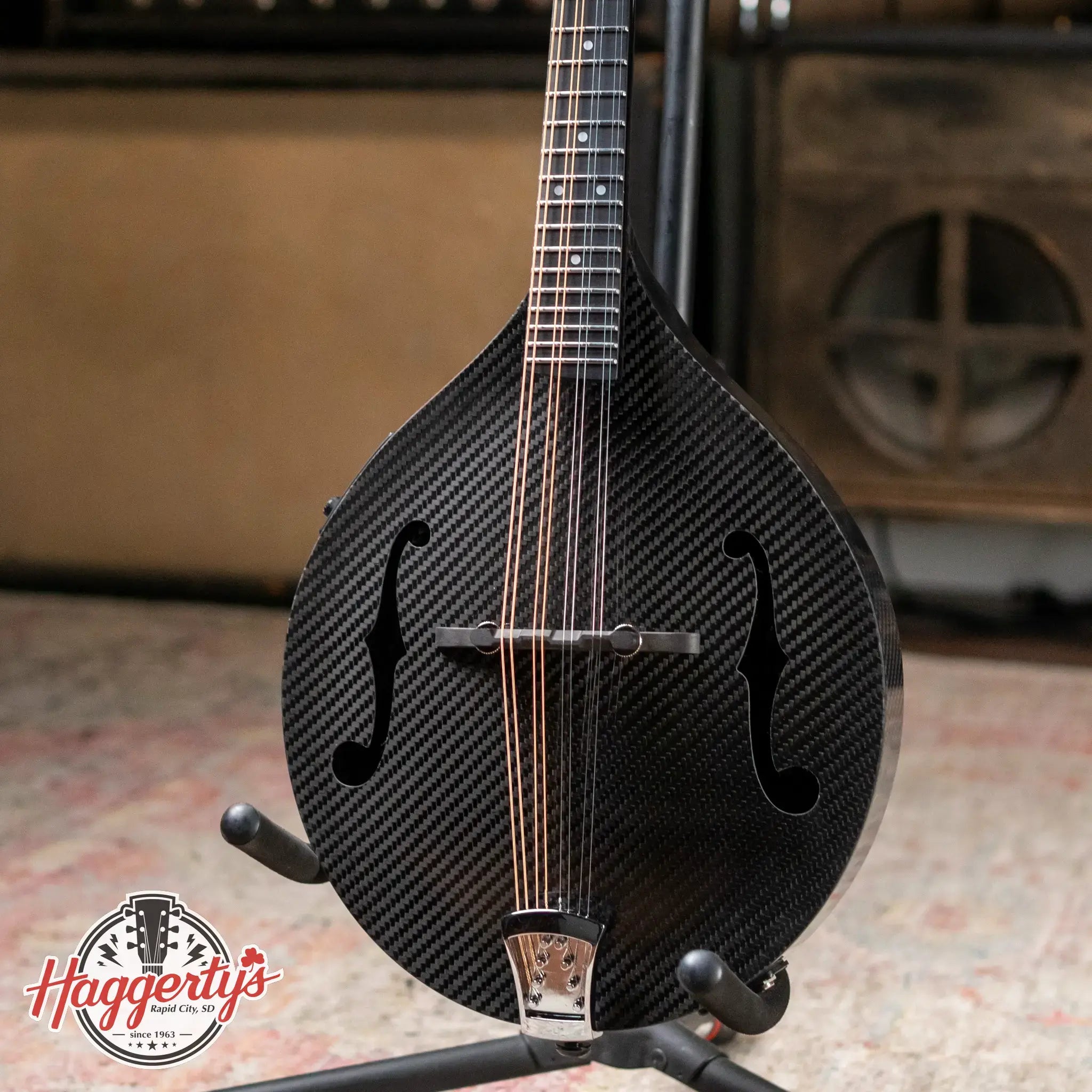 KLOS Full Carbon Deluxe Acoustic/Electric Mandolin w/Gig Bag