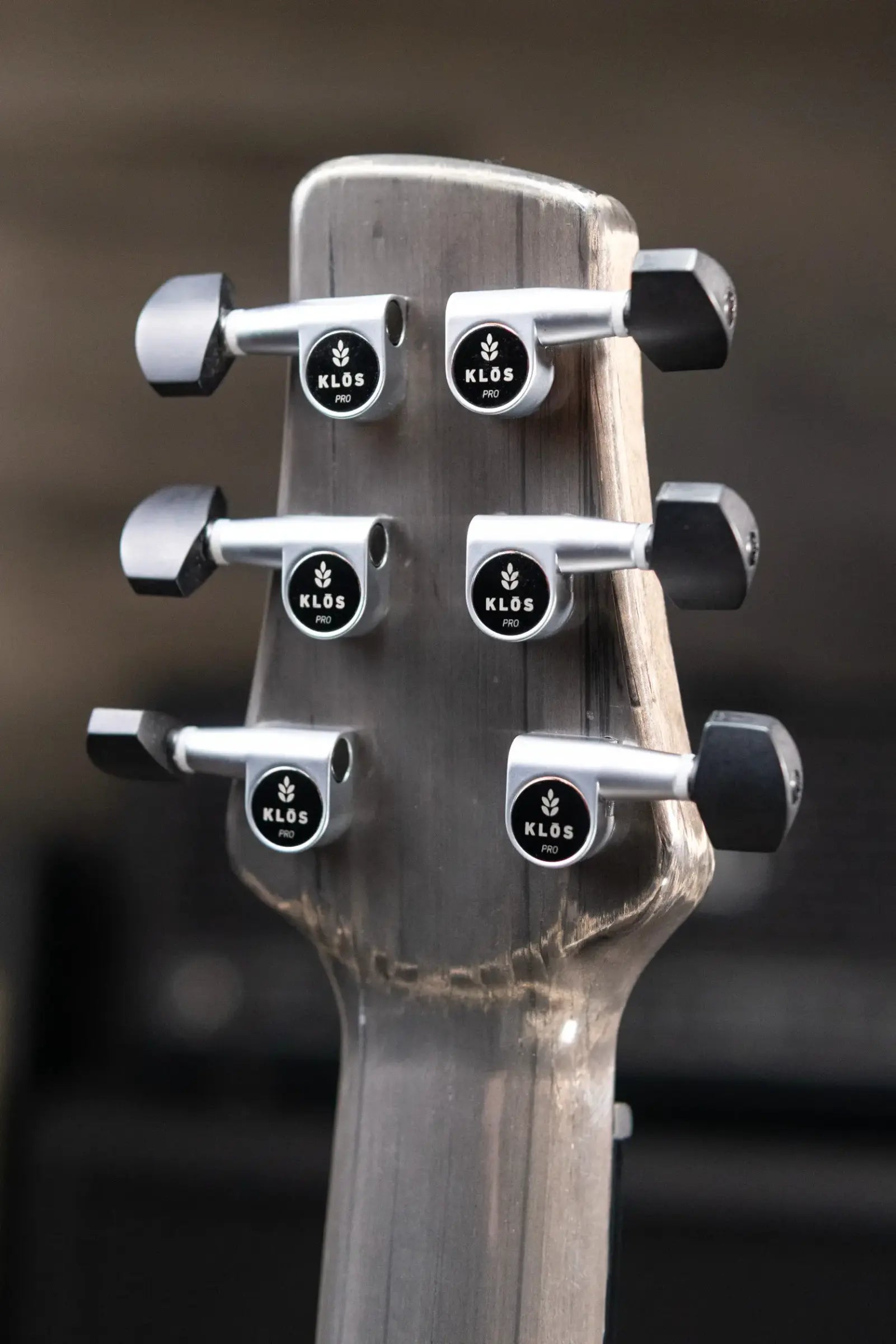 KLOS Full Carbon Deluxe Grand Cutaway LR Baggs Anthem Acoustic/Electric Guitar - Carbon Timber with Gig Bag