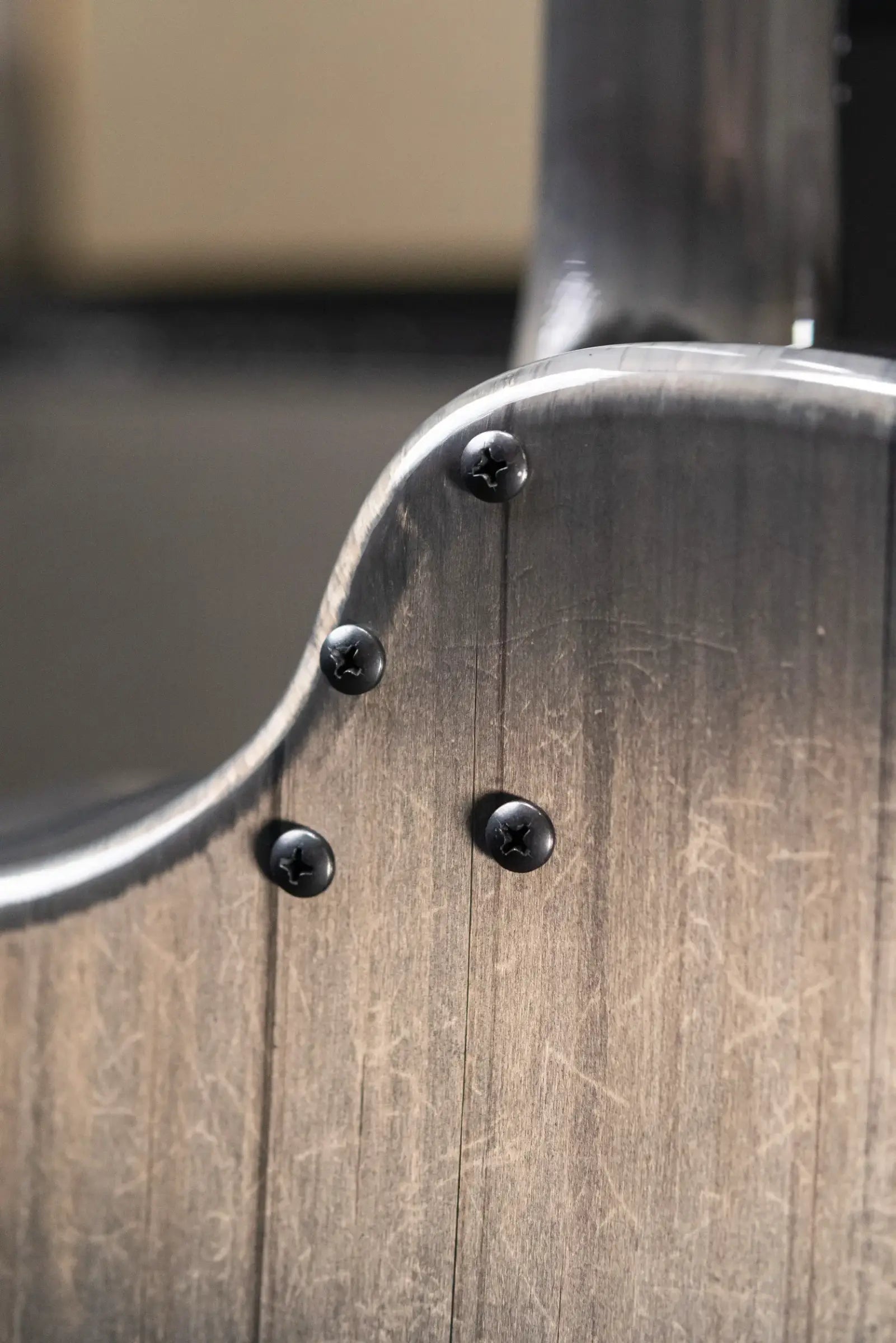 KLOS Full Carbon Deluxe Grand Cutaway LR Baggs Anthem Acoustic/Electric Guitar - Carbon Timber with Gig Bag