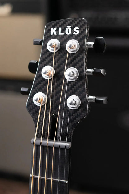 KLOS Full Carbon Grand Cutaway Acoustic Guitar with Gig Bag